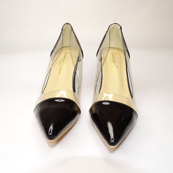 Gianvito Rossi Plexi Patent PVC Clear Pump Heels - Picture 3 of 12